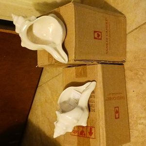 Konk shell votive candle holders from Yankee Candle Co.